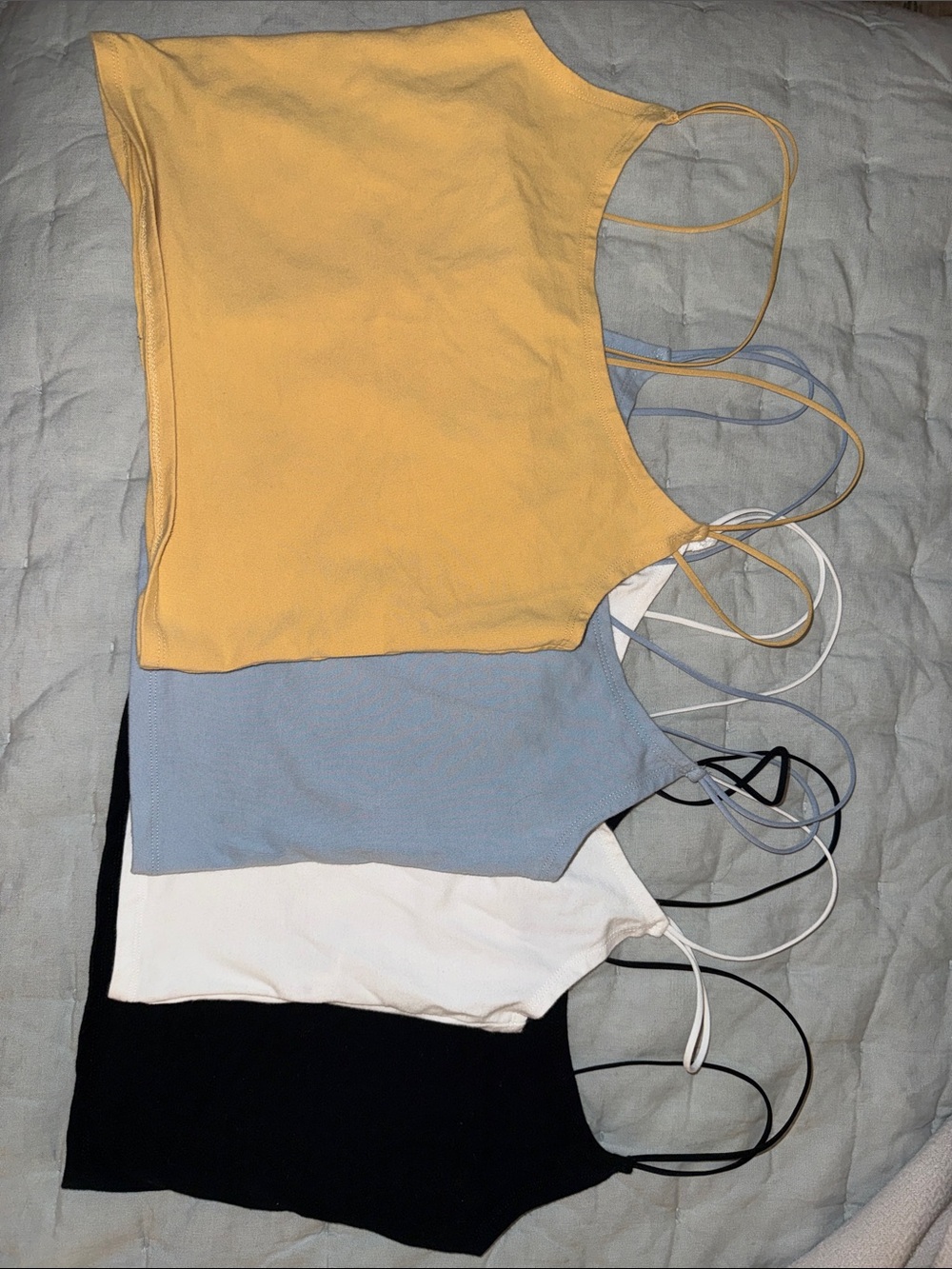 Abercrombie & fitch cropped tanks